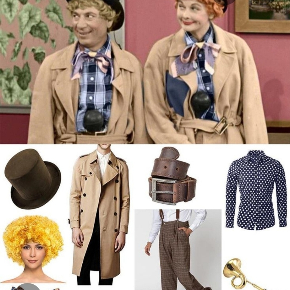 Harpo Marx Halloween Costume (Adult)